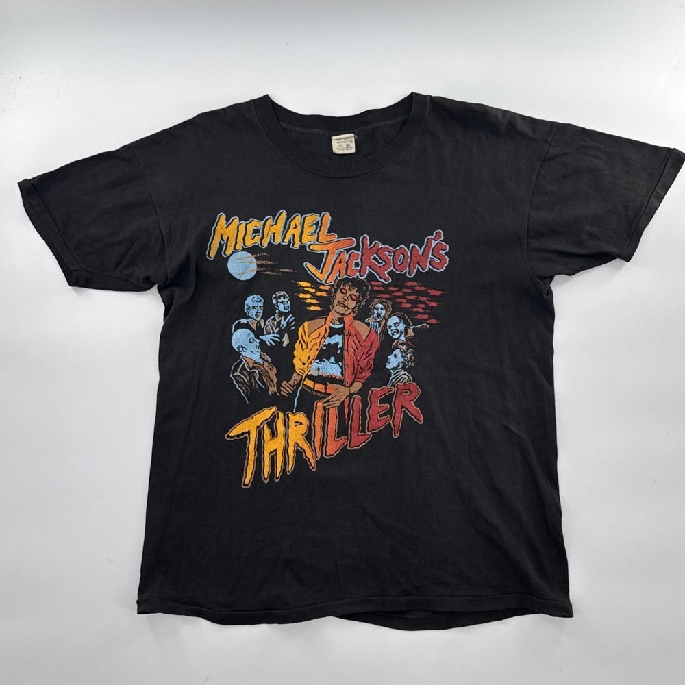 80s Vintage Thriller Michael Jackson T-Shirt size XL